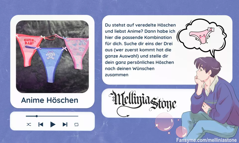 Anime Höschen veredelt
