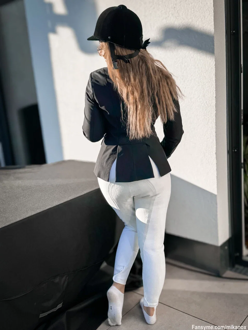 Neues Reitoutfit 🤗
Würdest du mit mir reiten gehen? 😋
Aber pass auf, vielleicht kommt die Gerte zum Einsatz 😈