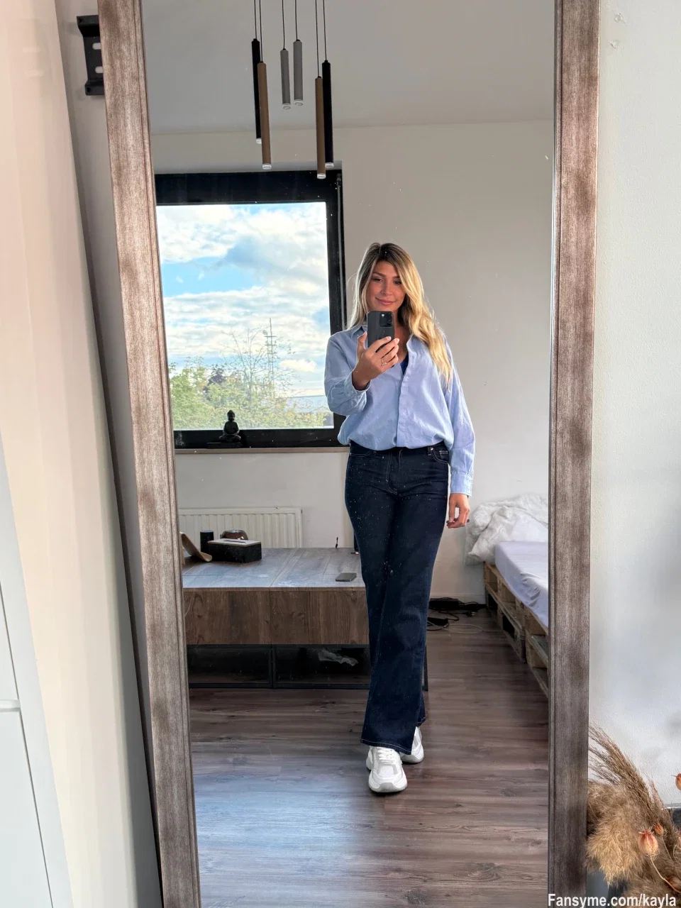 Ja doch, also Outfit war heute schon cute 😇 so brav gefällt mir auch 🥰 Aber darunter hab ich natürlich ein richtig heißes Set getragen😉🔥