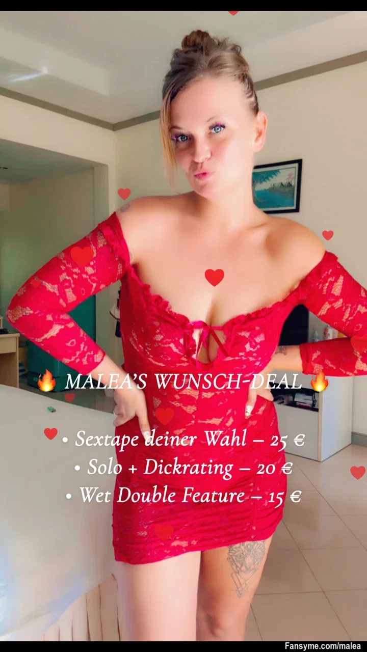 Guten Morgen ☀️💘 diese Frauentags Angebote gelten bis morgen 23:59 Uhr gönn dir und genieße für wenig Geld zum Beispiel ein 32 min SexTape für 25€ 🤫

Mein Abo ist dazu auch passend reduziert. 

Für alle Abonnenten gibt es morgen ein gratis Video in voller Länge 💦