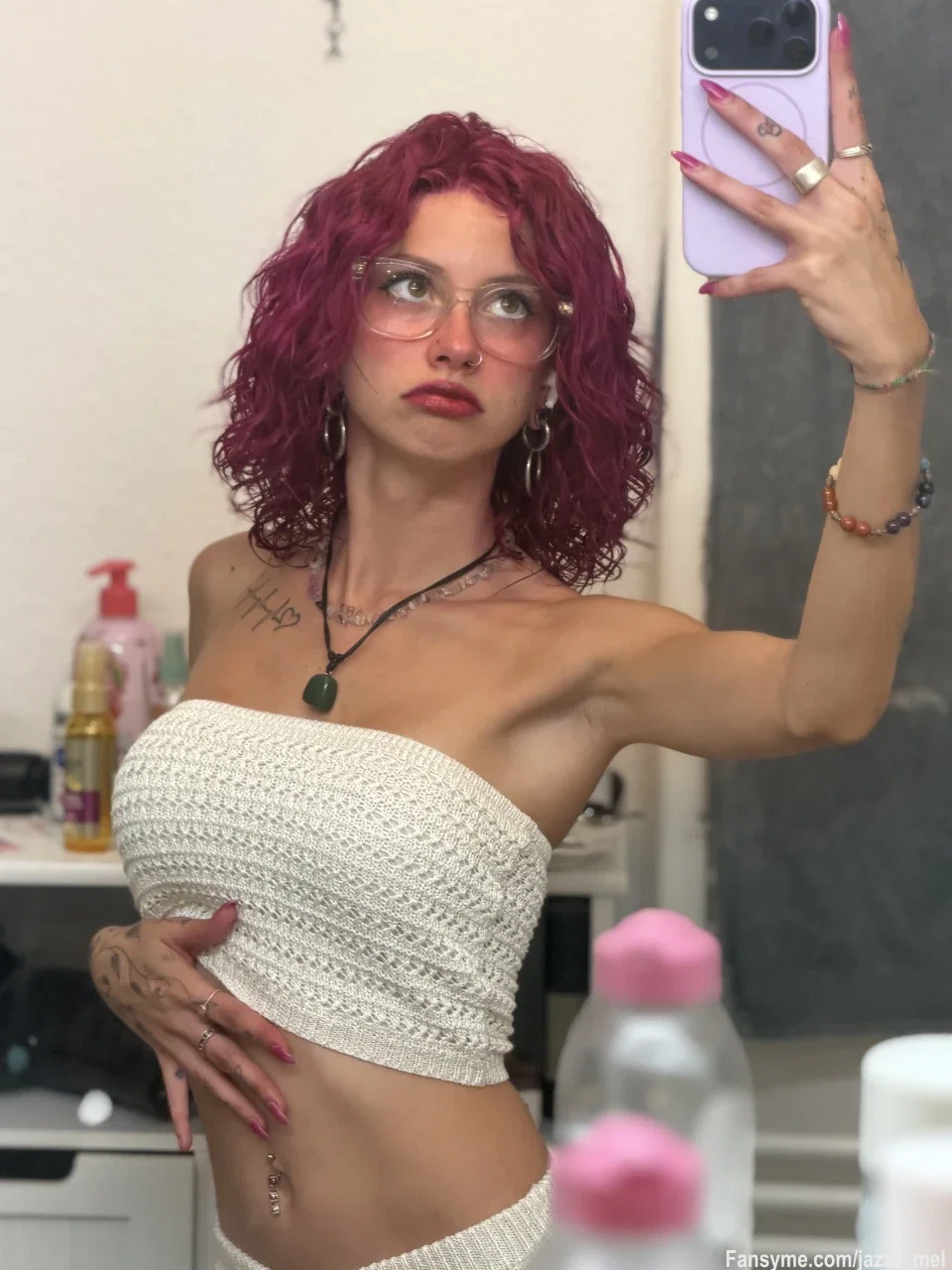 #redhair #petite #skinny
