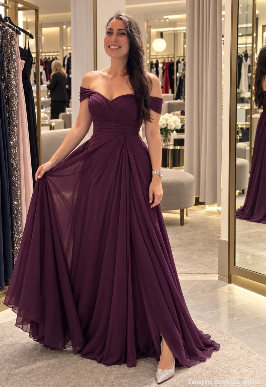 Ein Fan hat mich zum Shoppen geschickt… 🛍️👗💋

Also durfte ich mich einmal quer durch die Abendkleider probieren – von kurz & verspielt bis zur großen Robe ✨😏

Und das Beste: Eines dieser Outfits hat er mir tatsächlich spendiert. 🥰

Jetzt bist du dran:
Welches glaubst du ist es geworden? 👀
💙 Türkis | ✨ Gold | ❤️ Rot | 💜 Violett | 💙 Dunkelblau | 💚 Grün

Schreib deinen Tipp in die Kommentare… vielleicht löse ich später auf, wer mich am besten einschätzen kann. 😏💋

Und falls du mich auch mal in etwas ganz Bestimmtem sehen möchtest: Meine Outfit-Wünsche darfst du mir natürlich jederzeit schicken. 👗🔥

#dress #eveningdress #fashion #shopping #outfit #style #fashionstyle #dressup #glamour #elegant #highheels #heels #fashiongirl #model #gift #wishlist #german #deutsch