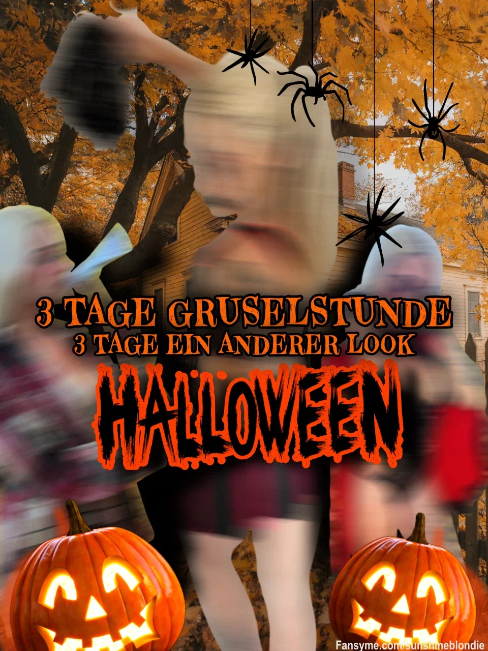 3 Tage bis Halloween, also 3 Tage ein anderer Look !👻
ich zeige dir jeden Tag einen richtig geilen Halloweenlook und an Halloween bekommst du alle zusammen aber in einem richtig geilen Bundle gönn dir 3 Tage grusellige und sexy Outfits !🥵👻 und vorallem schonmal richtig geile Teaser 😈😍